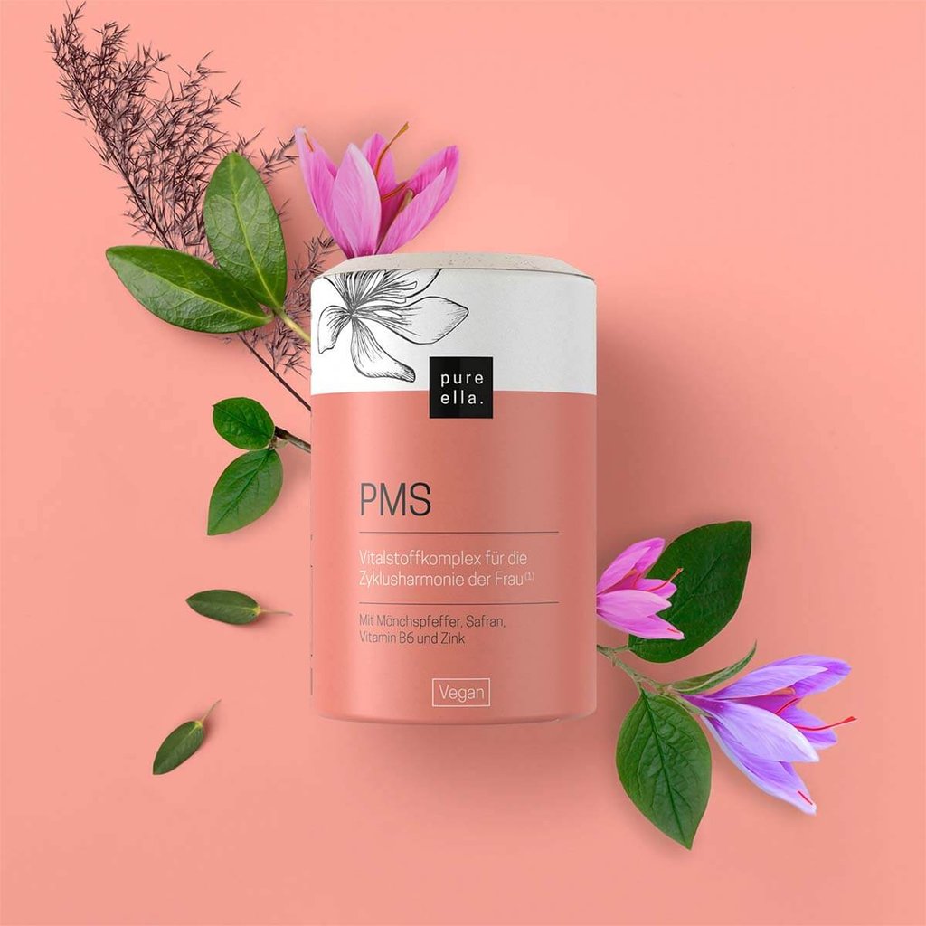 Pflanzliche PMS-Kapseln von Pure Ella